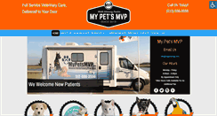 Desktop Screenshot of mypetsmvp.com